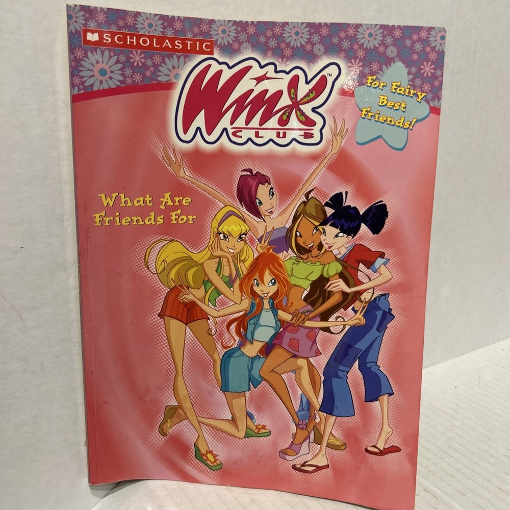 Winx Club Unused Coloring Book "What Are Friends For" Scholastic